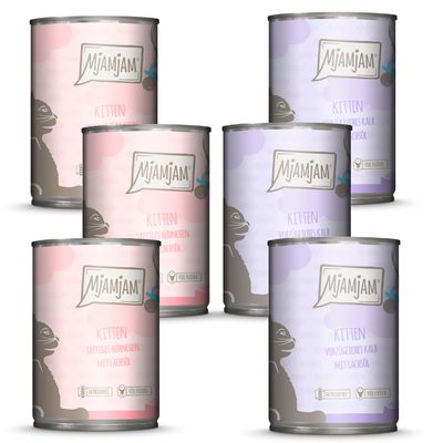 Mixpack MjAMjAM Kitten 6 x 400 g