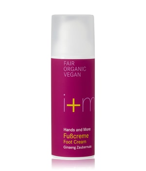 i+m Naturkosmetik Hands and More Ginseng Zaubernuss Fußcreme-50 ml