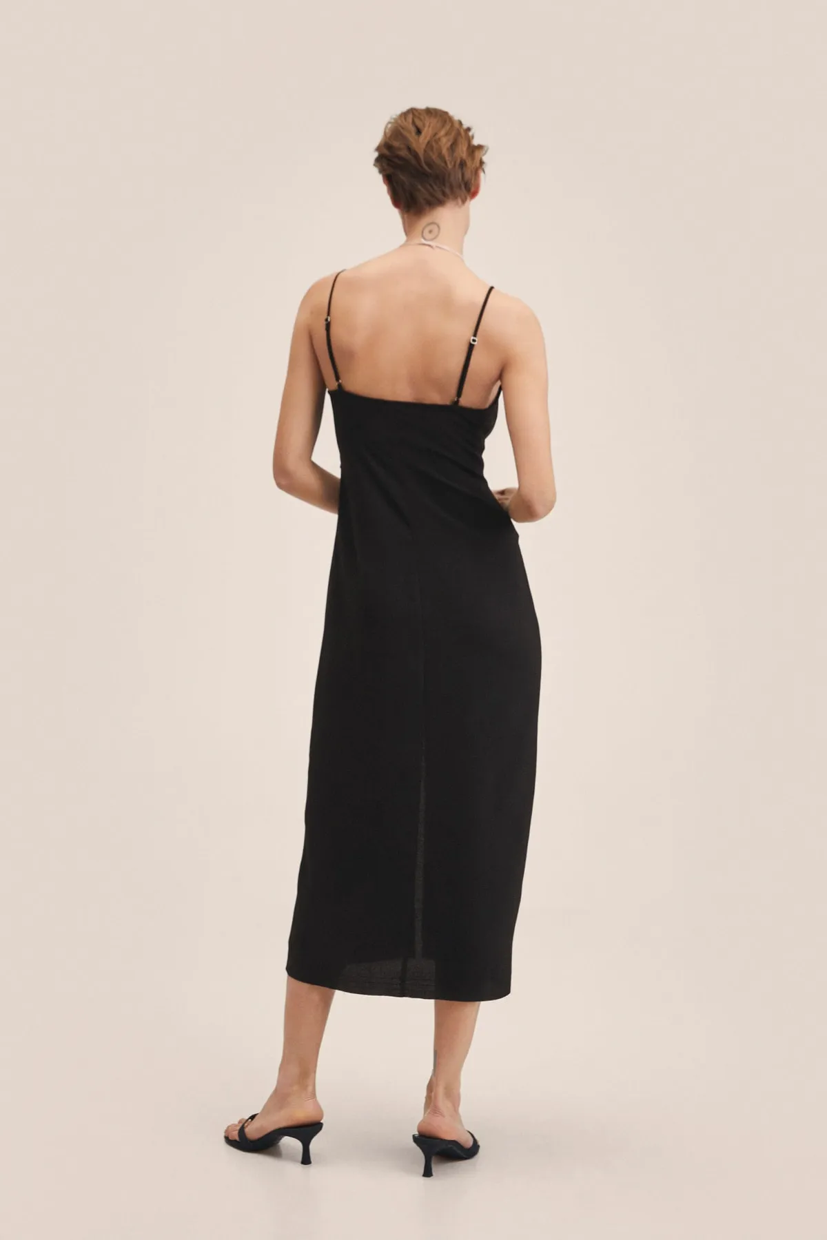 MANGO  27037129 Frau / Mädchen Schwarz