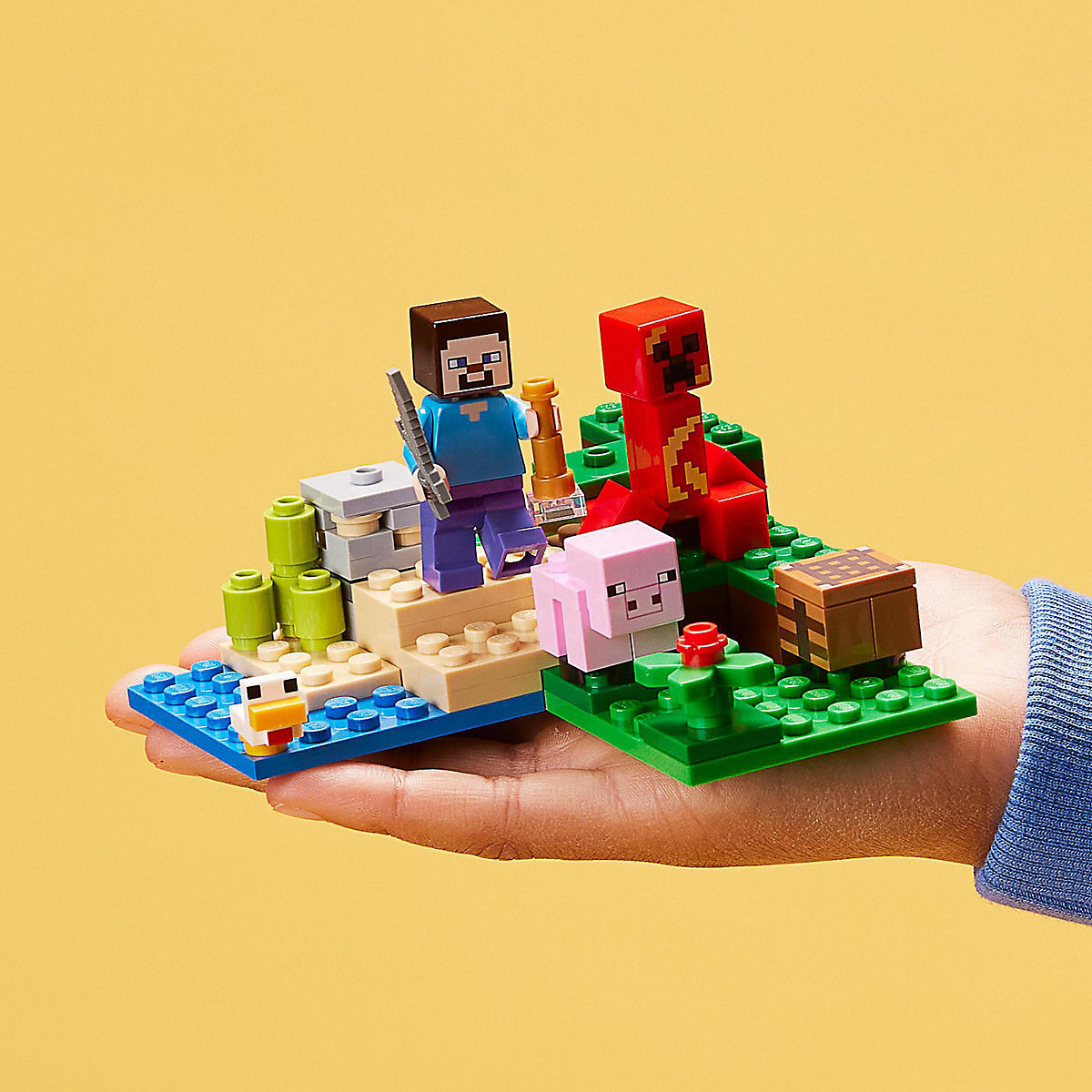 LEGO® Minecraft 21177 Der Hinterhalt des Creeper™