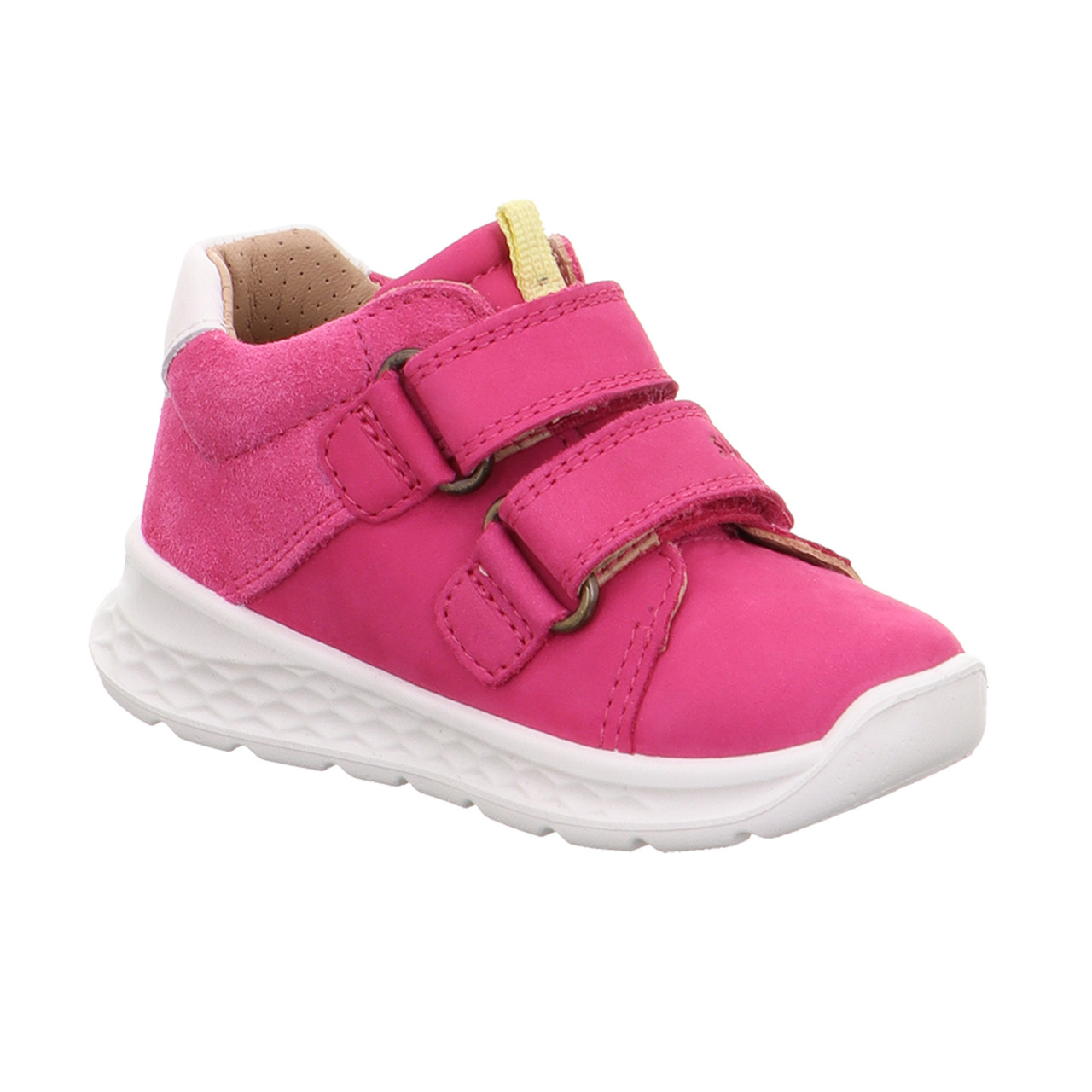 BREEZE - Pink/GelbSneaker low mit Klettverschluss