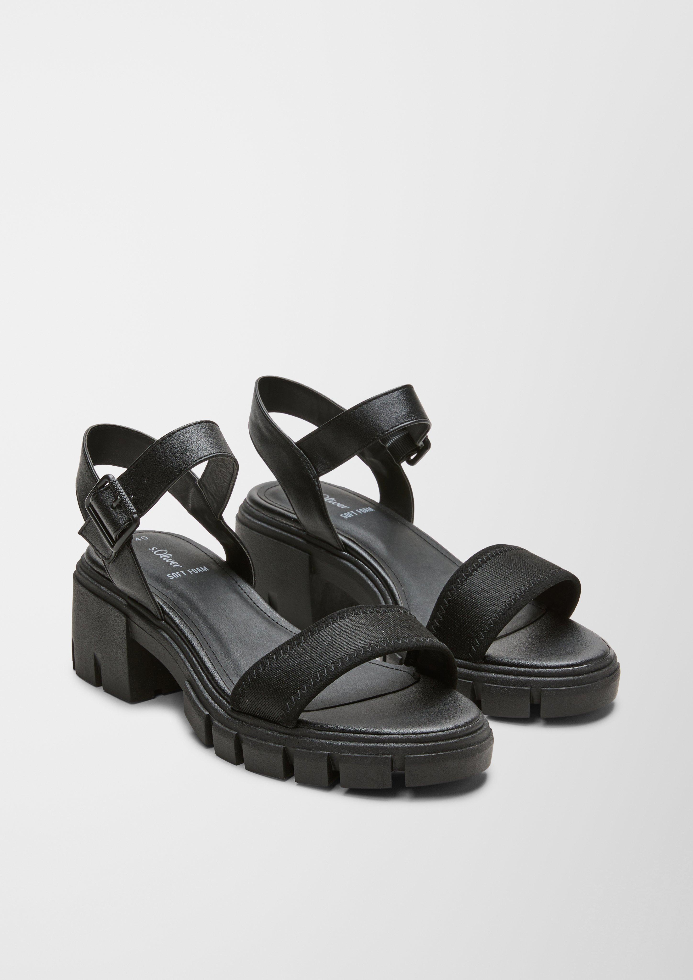 Sandalen mit Ziernaht  6007709-001