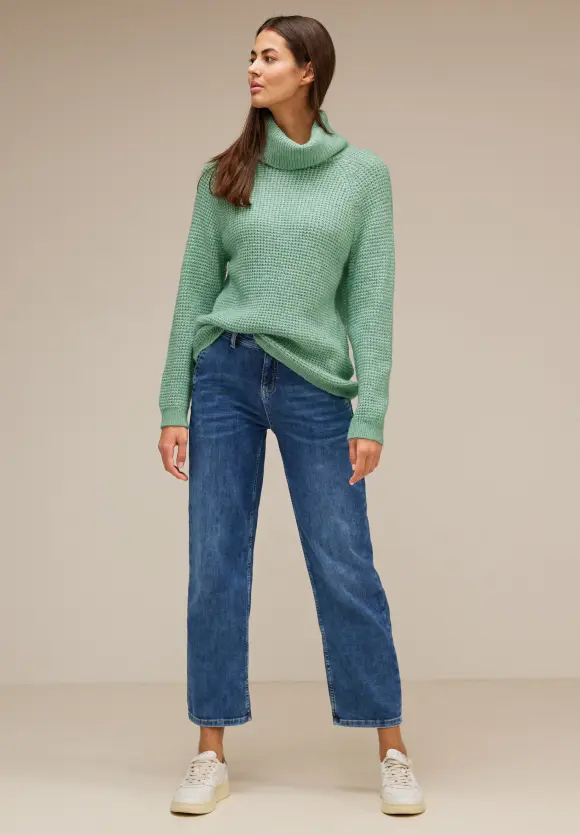 Street One Pullover mit Rollkragen