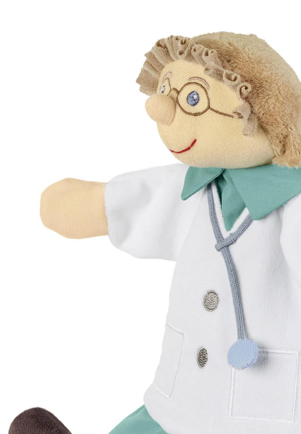 Handpuppe Arzt, 28 cm für das Kasperletheater