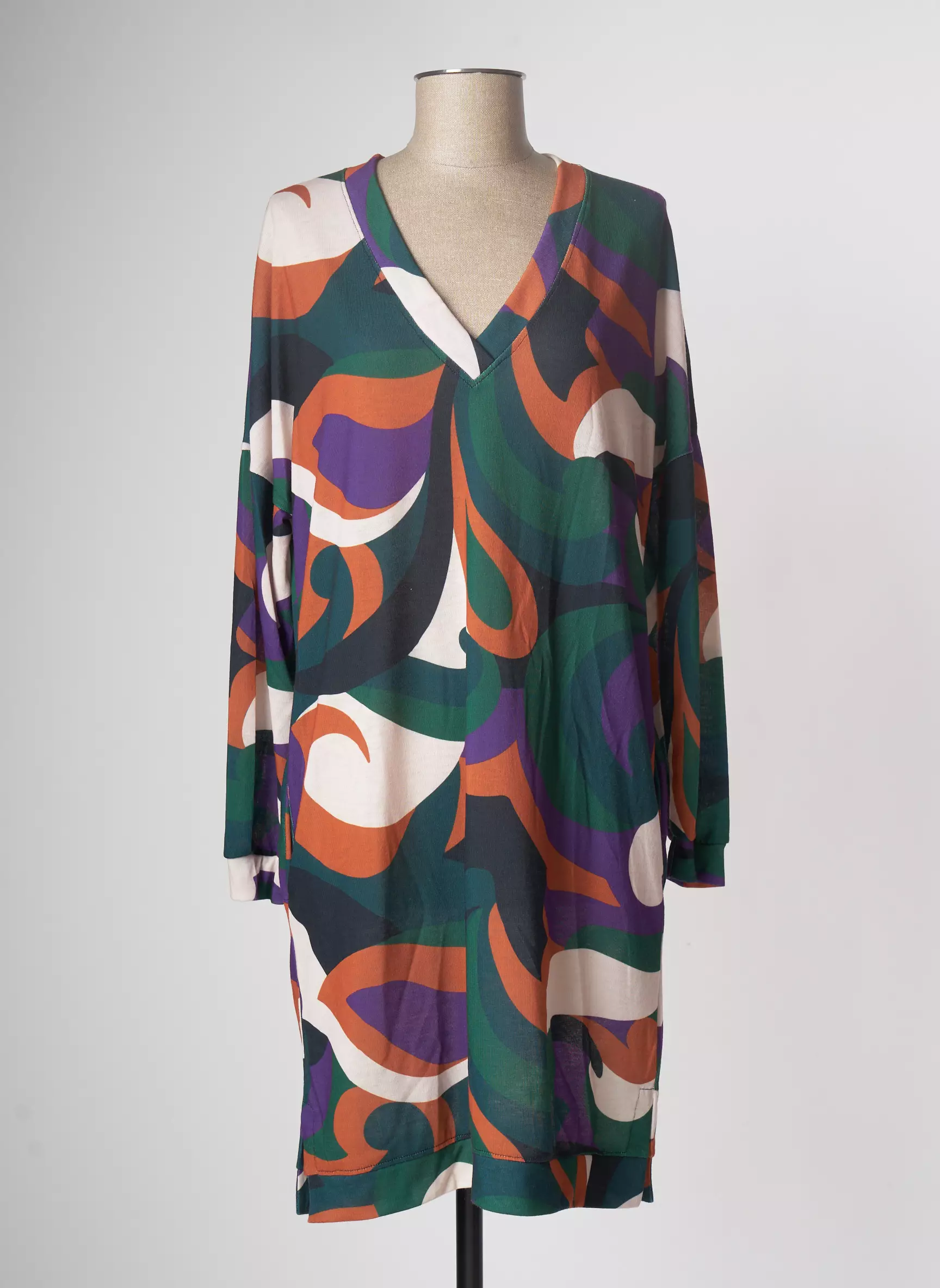 Ego Robes Mi Longues Femme couleur vert