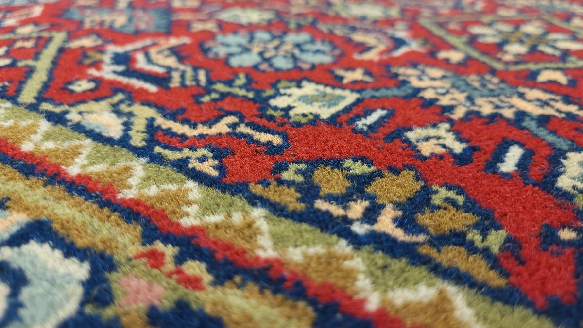 Teppich aus Indien Benaras Herati 50 rot 40 x 60 cm