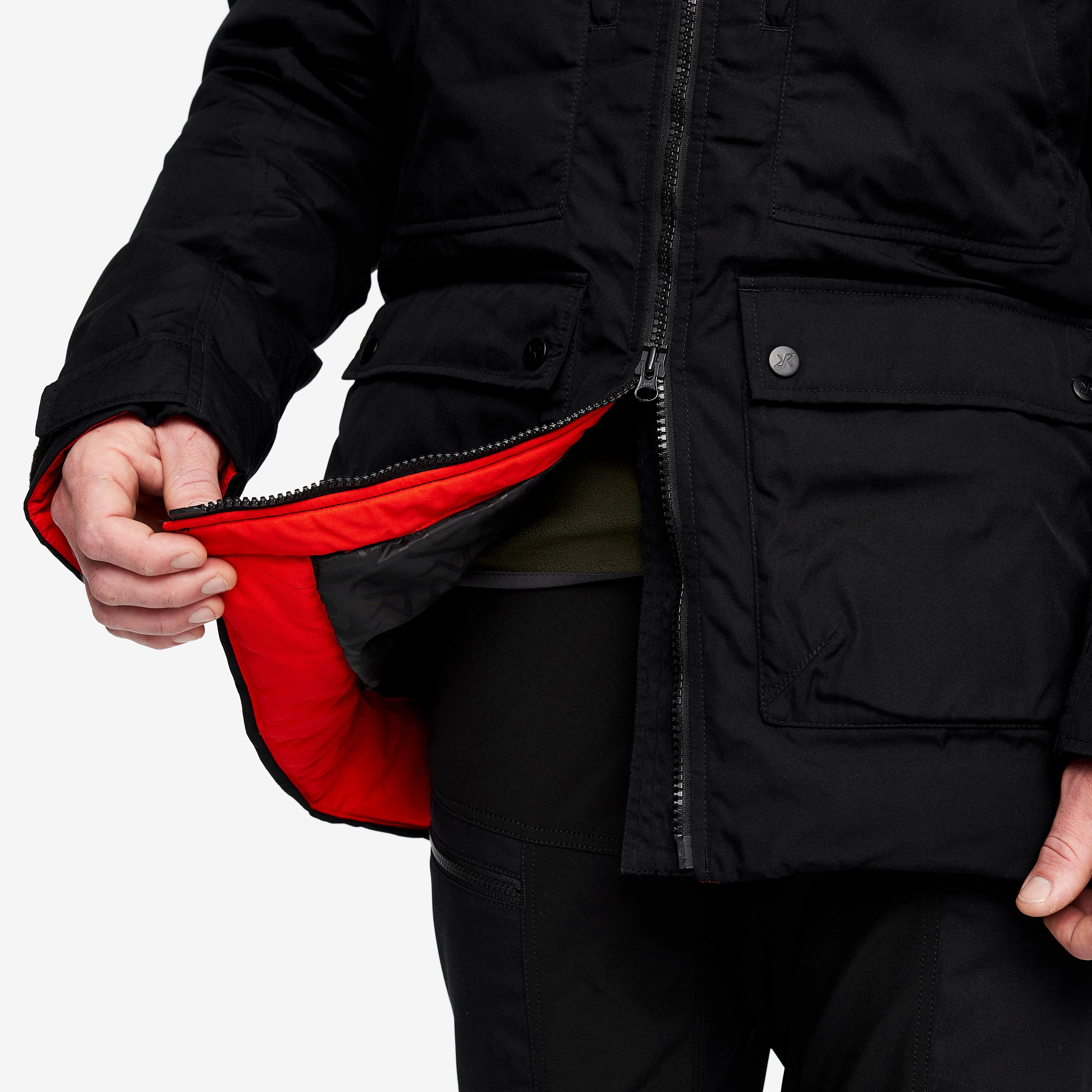 Outdoor Parka Homme Black