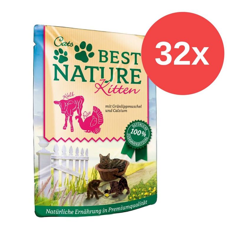 Sparpaket Best Nature Kitten 32 x 85 g zu TOP-Preisen | bitiba %