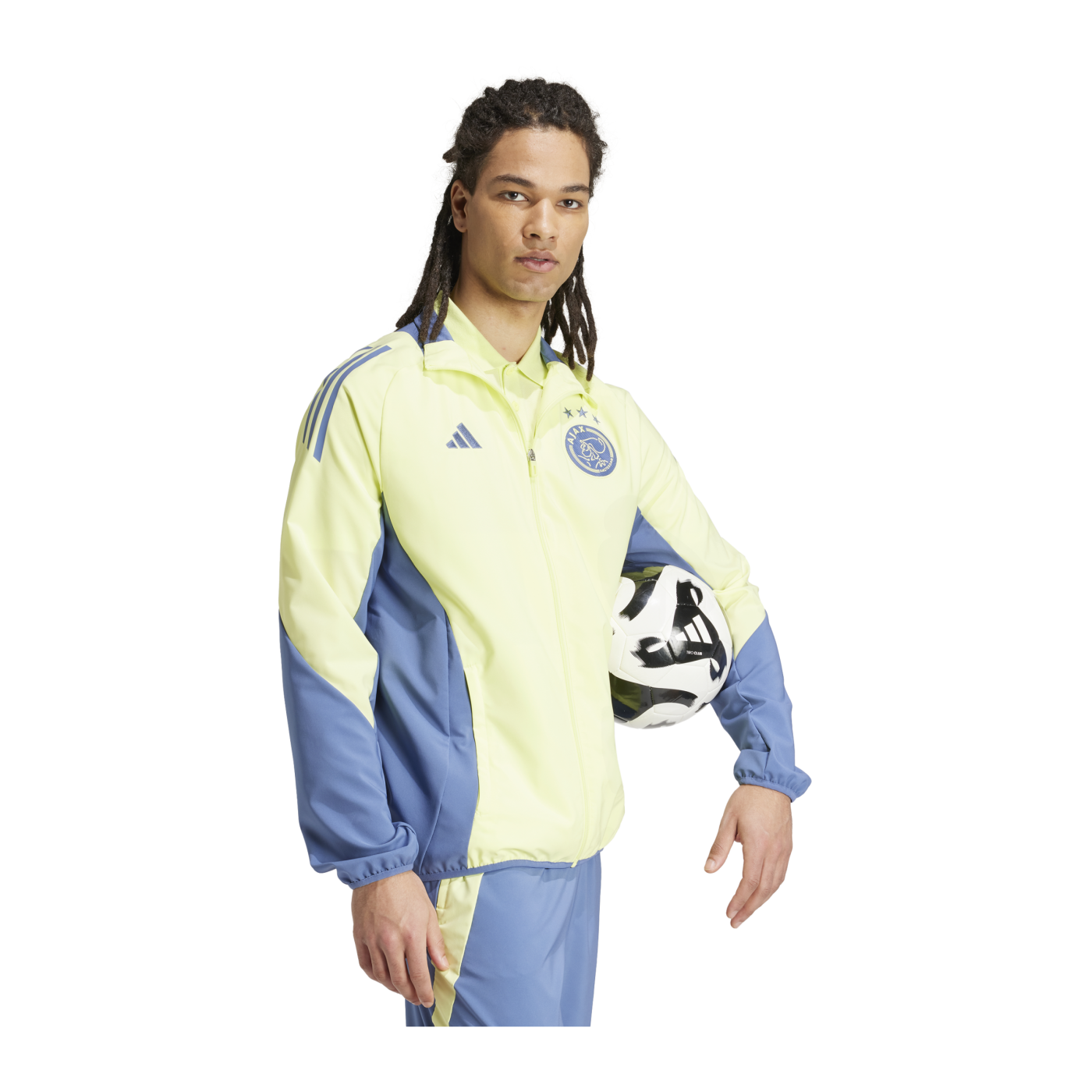 adidas Ajax Amsterdam Prematch Jacke 2024/2025 Gelb