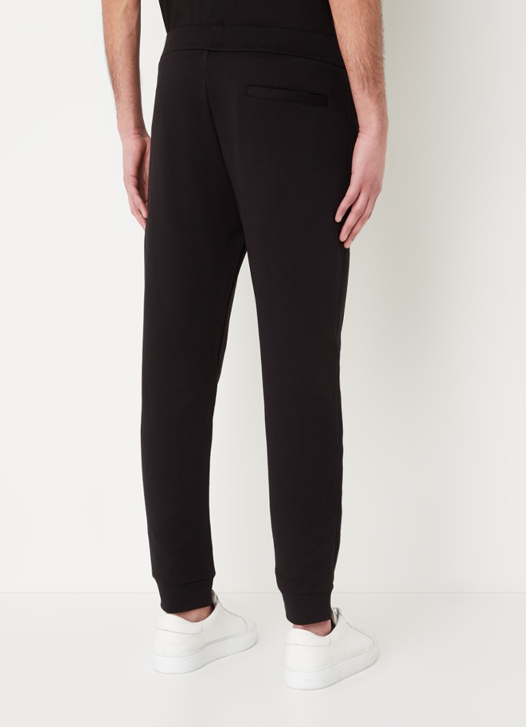 Pantaloni de trening slim fit cu logo Armani Exchange