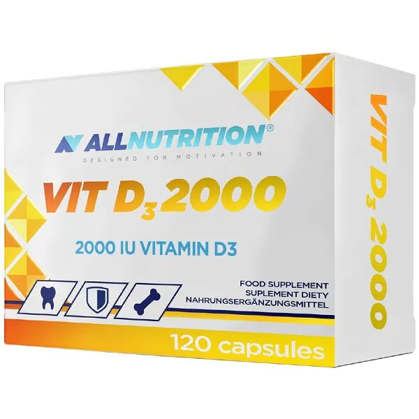 Allnutrition Vit D3 2000, kapsule