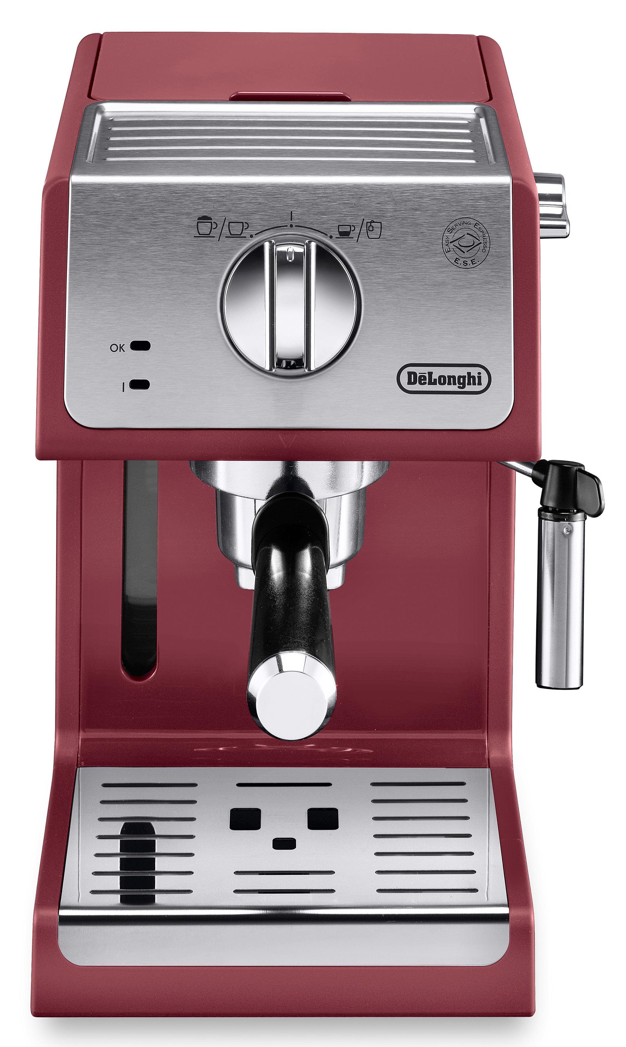 De'Longhi Siebträgermaschine Active Line ECP 33.21.R, 1100 Watt, 15 Bar