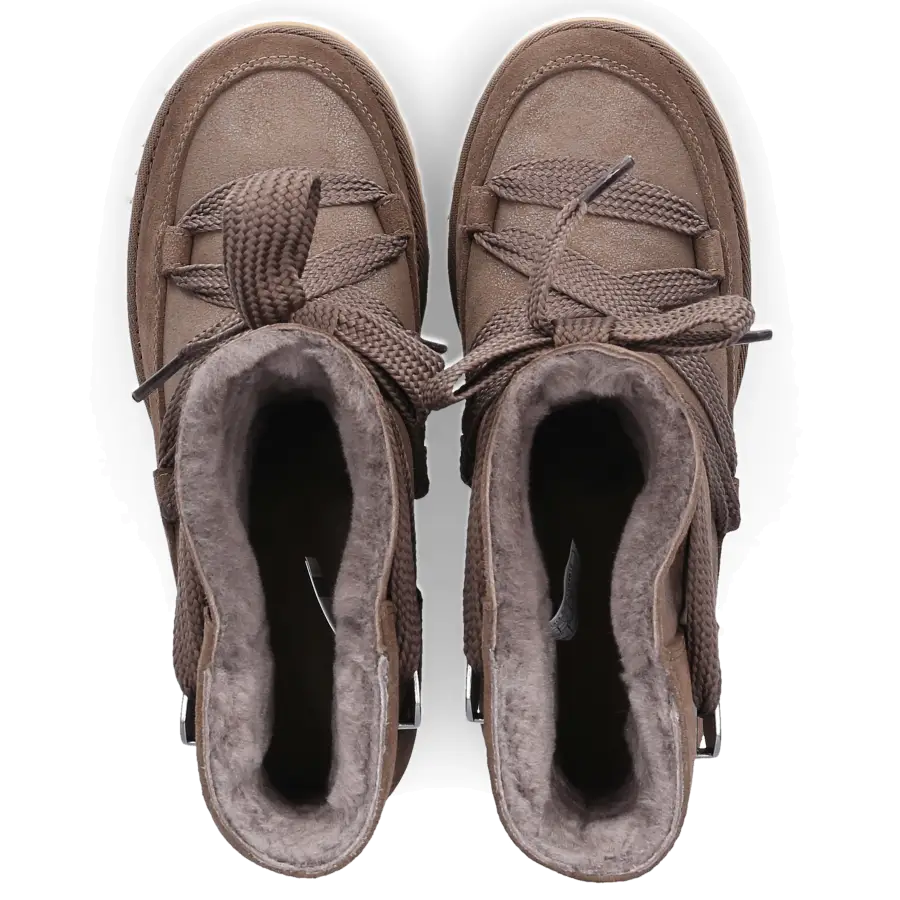 UGG - Snowboots CLASSIC FEMME LACE-UP gefüttert - oliv
