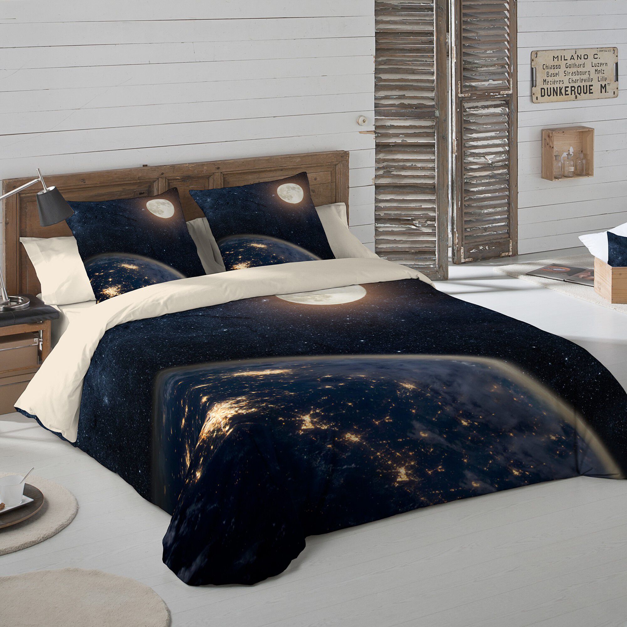 Linge de lit Univers coton