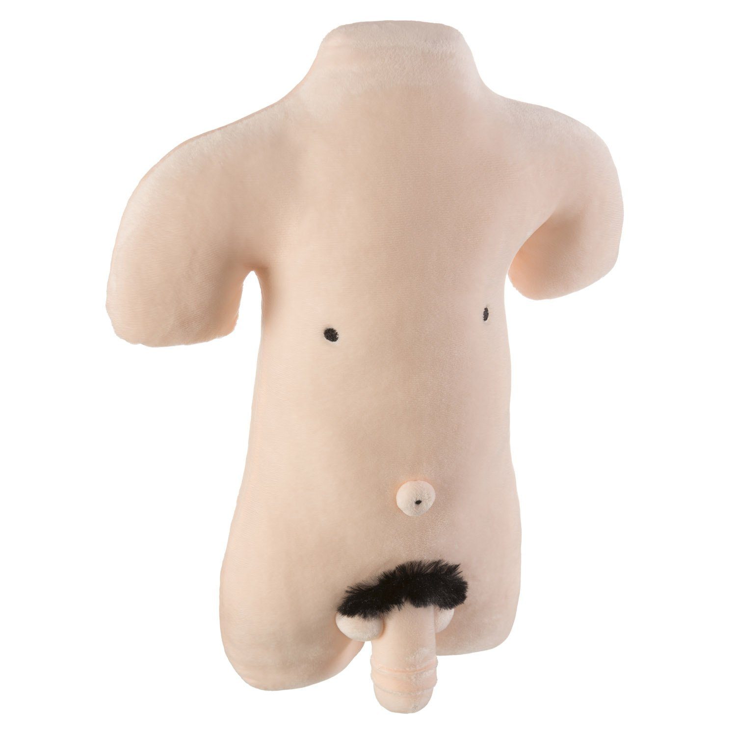 Goods+Gadgets Dekokissen Kuschelkissen Ersatz-Partner Kissen, Party-Geschenk für Singles