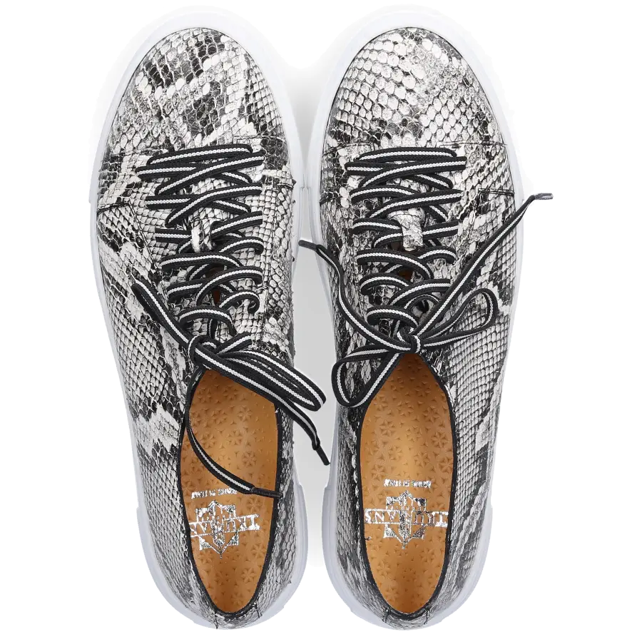 Truman's - Sneaker low 9121 Kalbsleder grau - grau