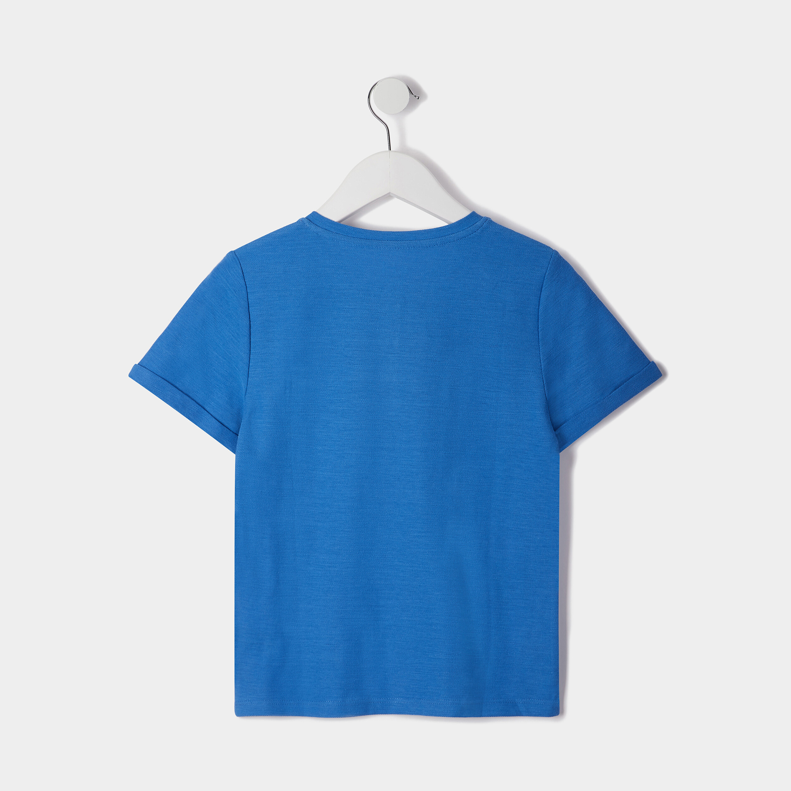 T-shirt manches courtes bleu garçon | La Halle
