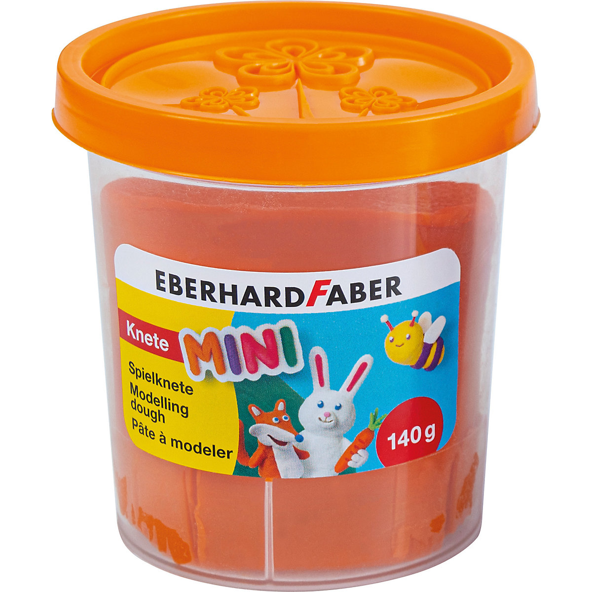 Mini Kids Spielknete Sonderfarben, 4 x 140 g