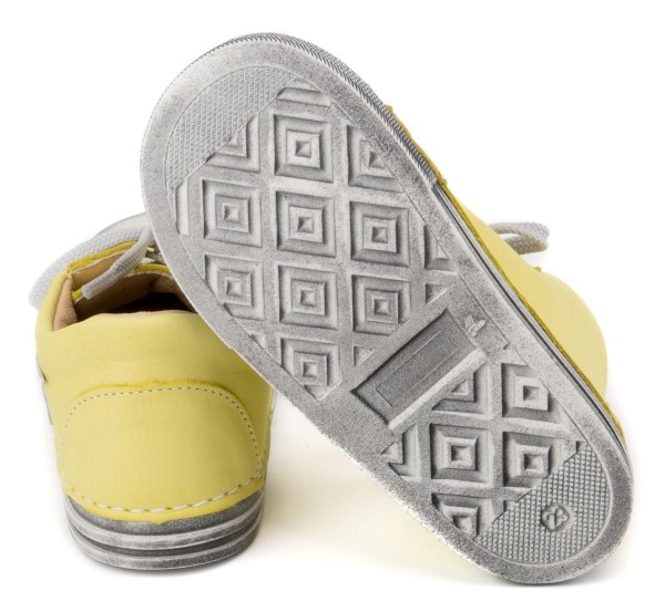 Däumling softie ~ Esther Sneaker ~ Chalk lemon