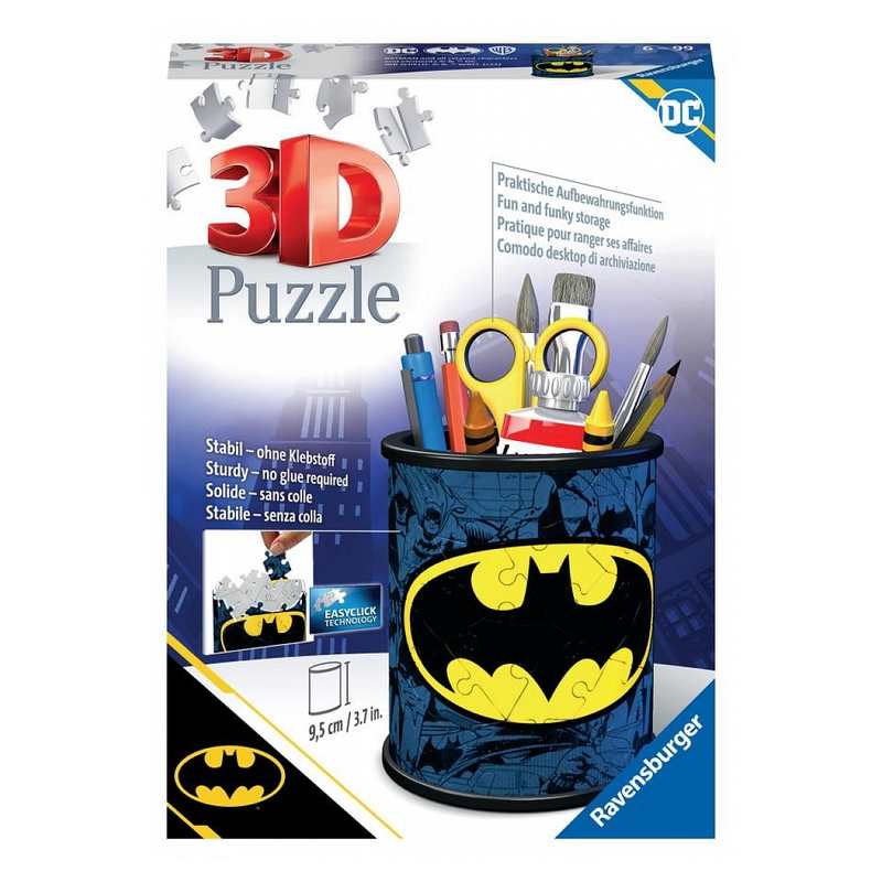 Puzzle 3D Batman pot à crayons 54 pièces