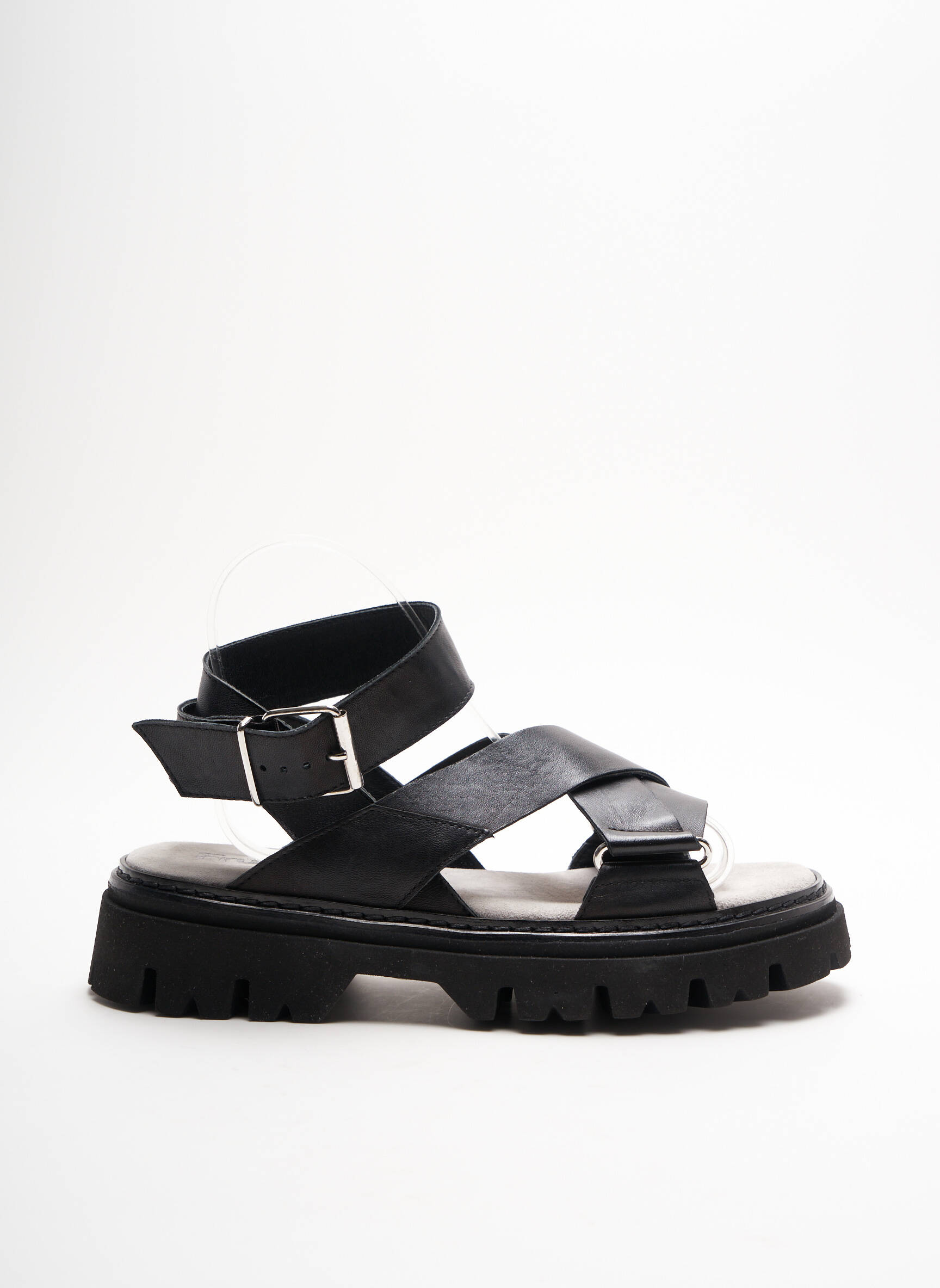 Fru It Sandales Nu Pieds Femme couleur noir