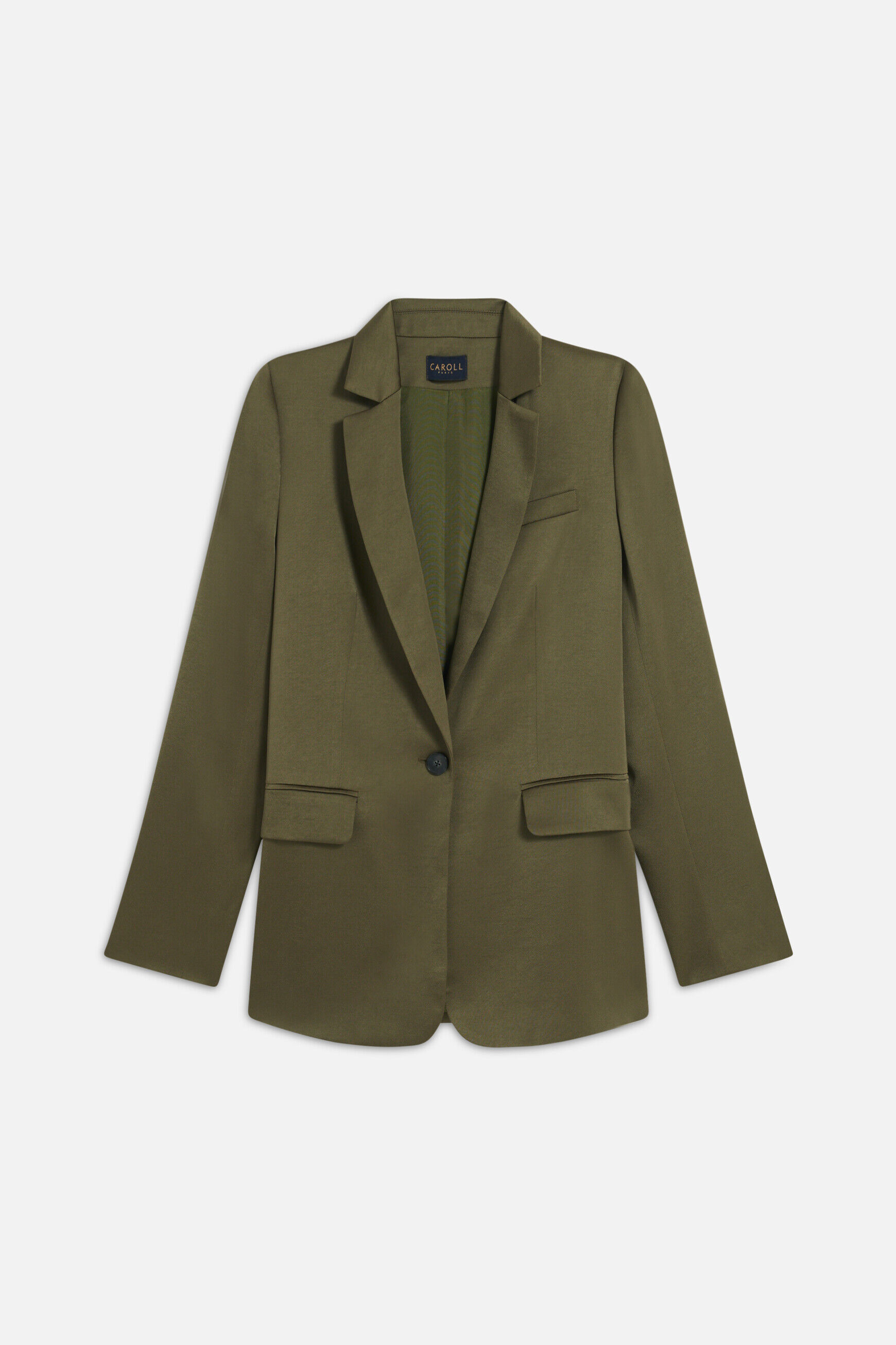 Blazer vceleste vert olive femme