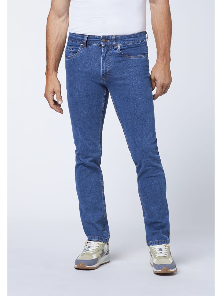 Oklahoma Jeans Jeans in Blau günstig kaufen