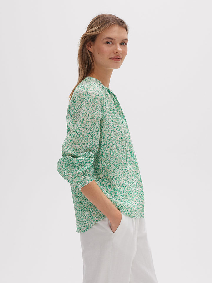 OPUS Bluse in Hellgrün günstig kaufen