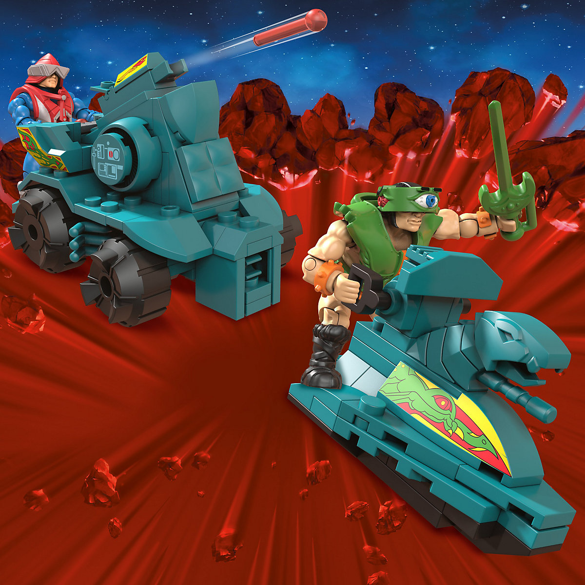 Mega Construx Probuilder Masters of the Universe Origins Battle Ram, 187 Teile