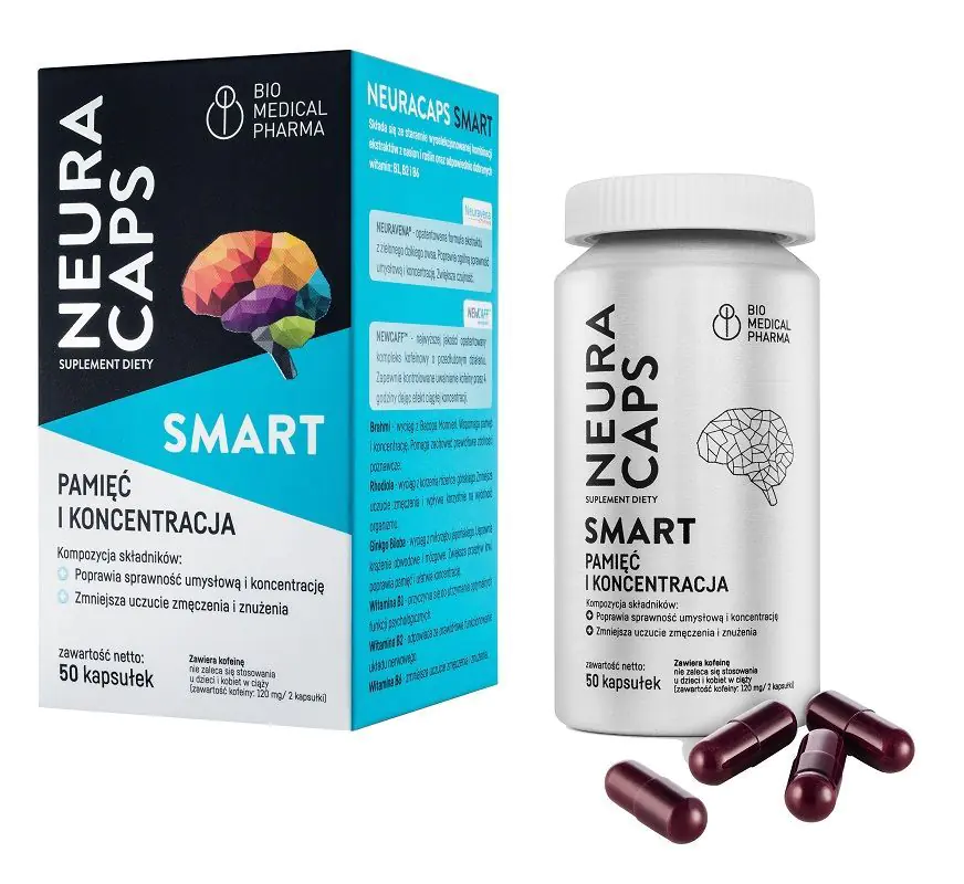 Neura kapsule Smart, 50 kapsula