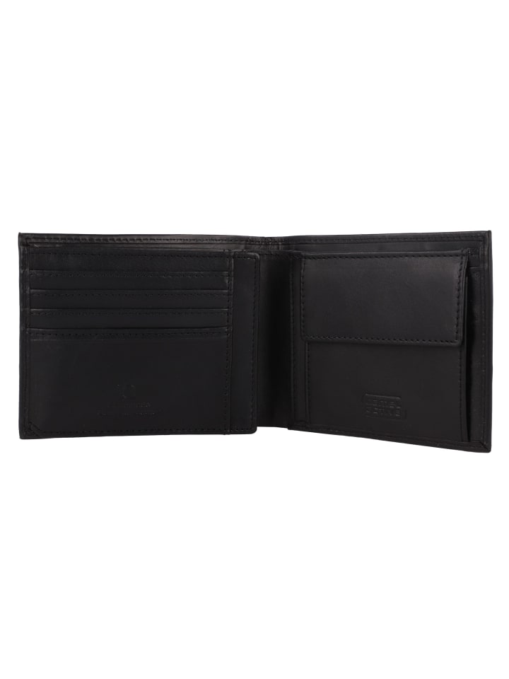 Camel Active Wood Geldbörse Leder 12.5 cm in black günstig kaufen onesize