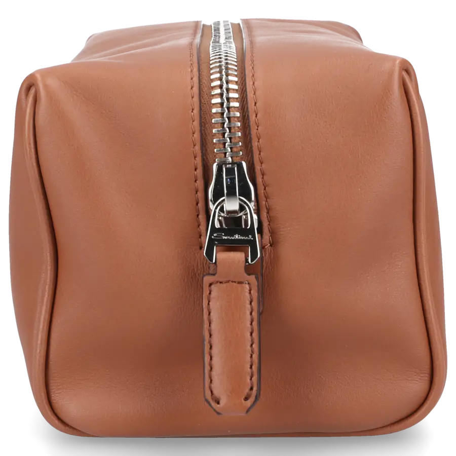 Santoni - Pochette A2SCC45 Kalbsleder - braun