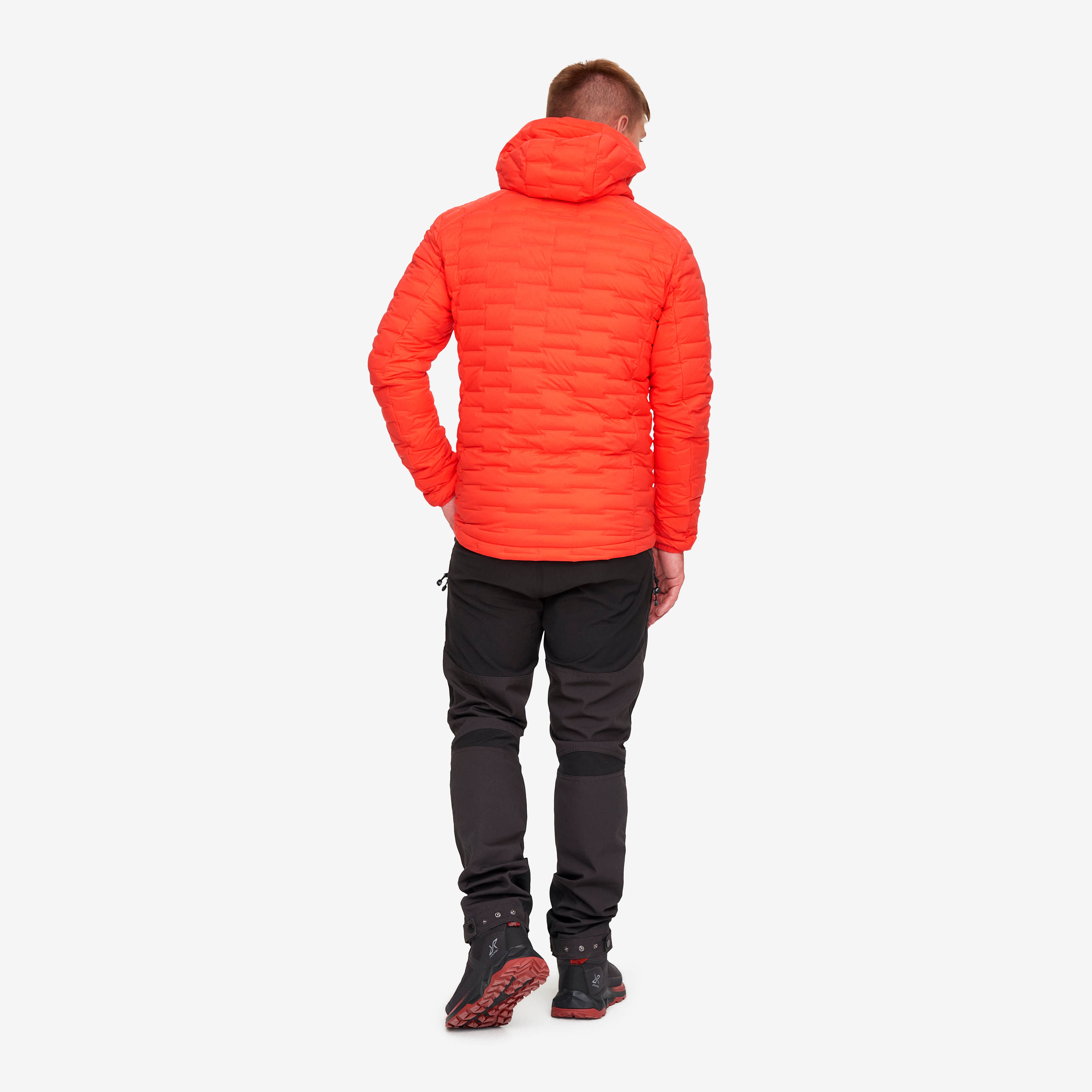 Flex Down Jacket Homme Mandarin Red