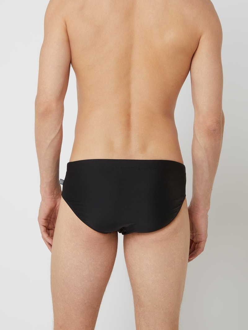 Badehose mit Stretch-Anteil Modell 'Björn' in schwarz