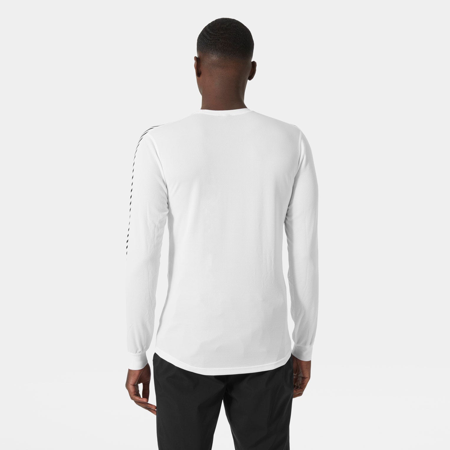 Men's HH LIFA® Stripe Long-Sleeve Crew Base Layer