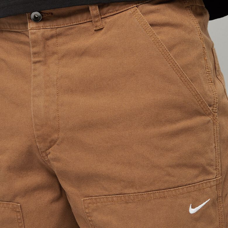 NIKE Life Double Panel Pant Unlined ale brown/white
