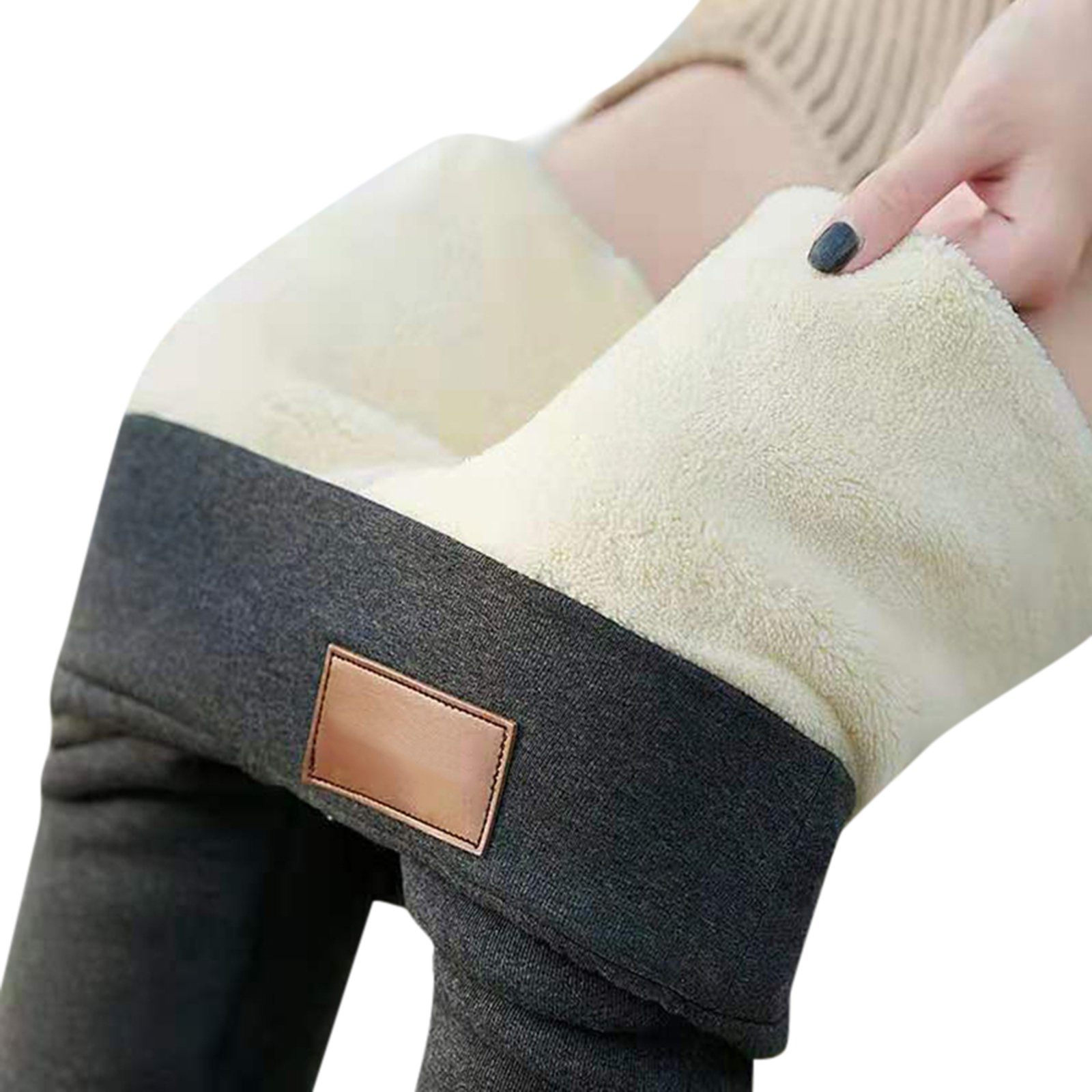 Blusmart Thermoleggings Super Dicke Leggings Aus Kaschmirwolle, Winddicht Und