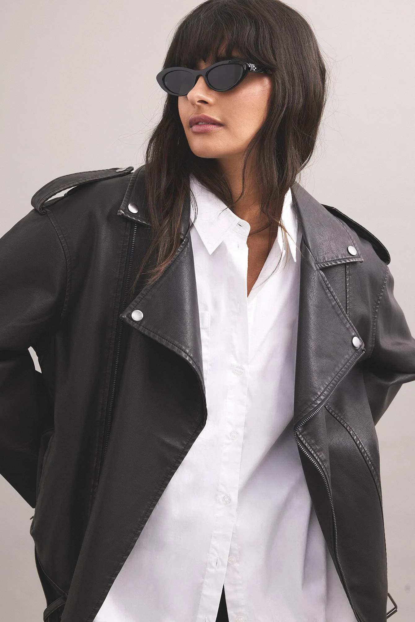 PU Biker Jacke