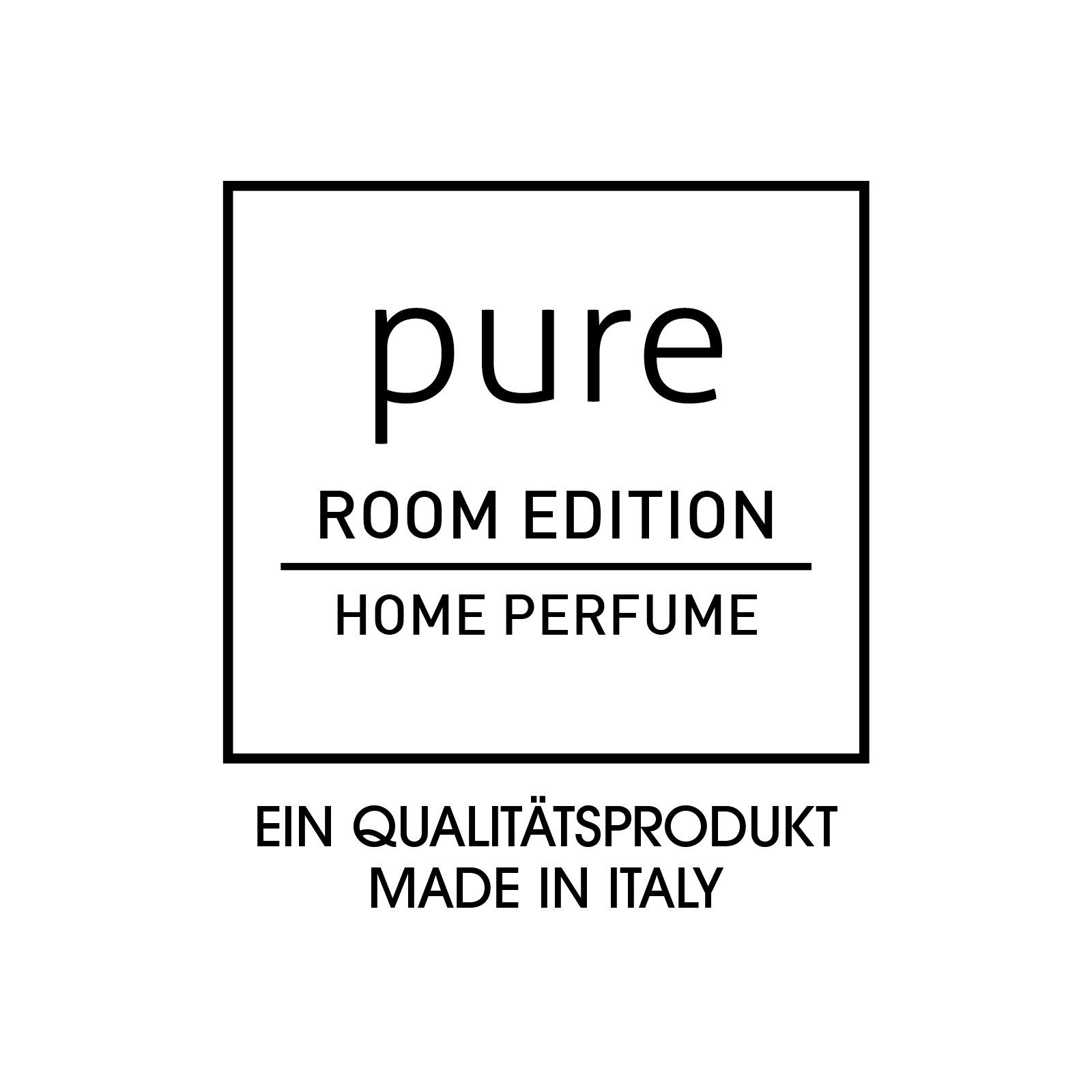 PURE ROOM EDITION Raumduft 100 ml (1 x 100 ml Zitronengras & Geranie Raumduft + 5 Duftstäbchen)