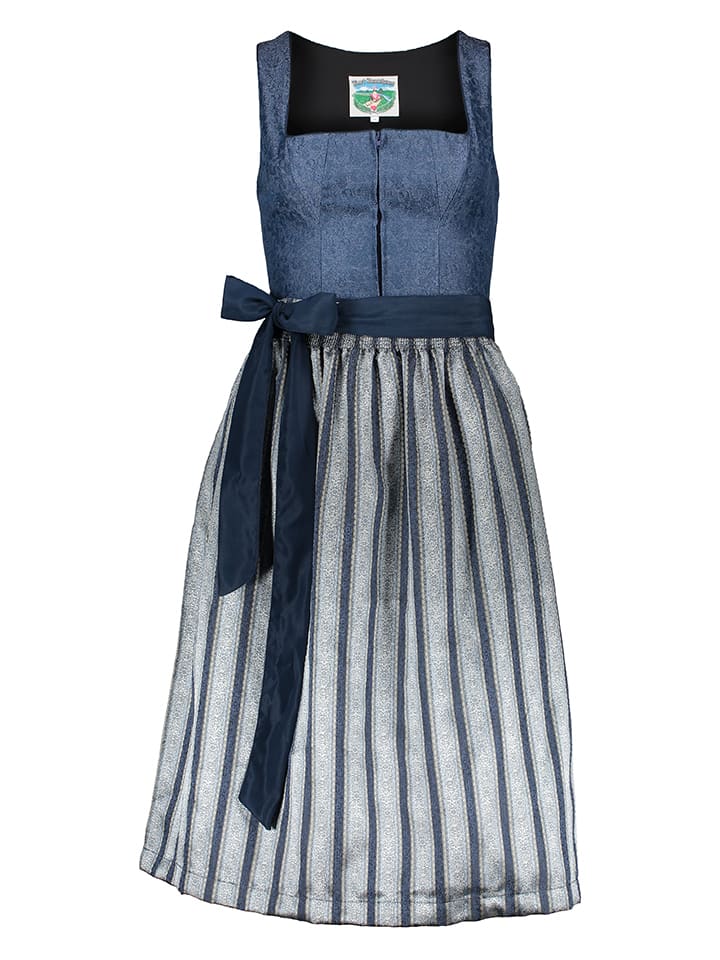 Turi Landhaus Dirndl in Dunkelblau günstig kaufen