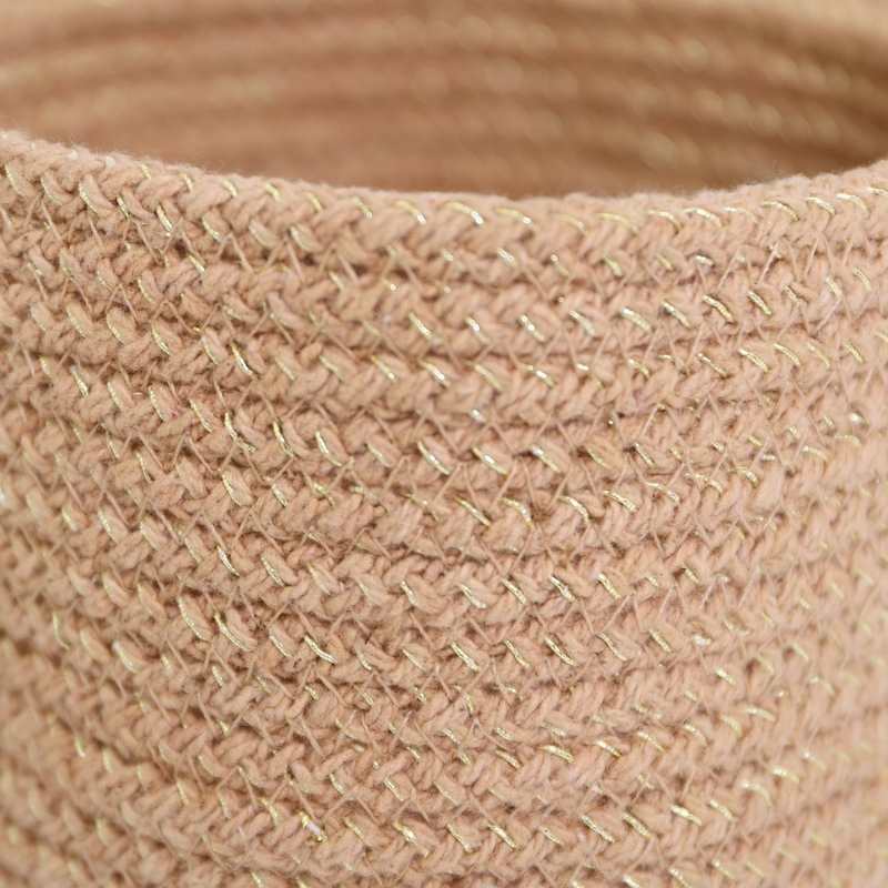 Set de 3 paniers de rangement ILSE Amande
