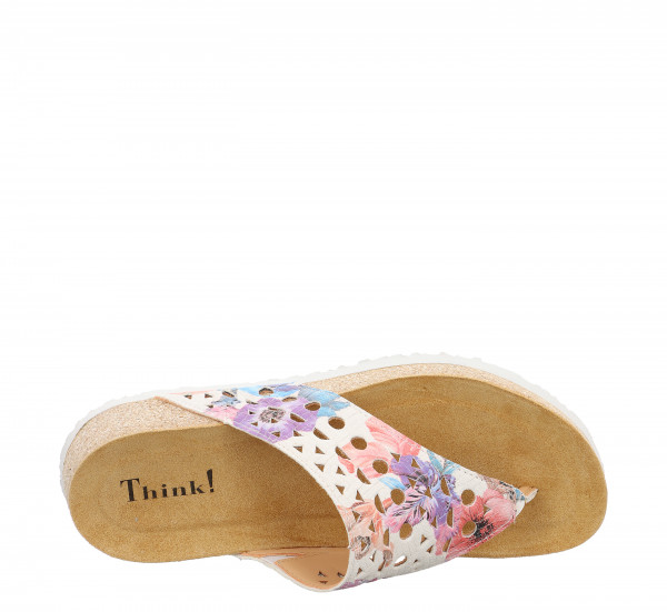 KOAK Pantolette - Ivory/Kombi