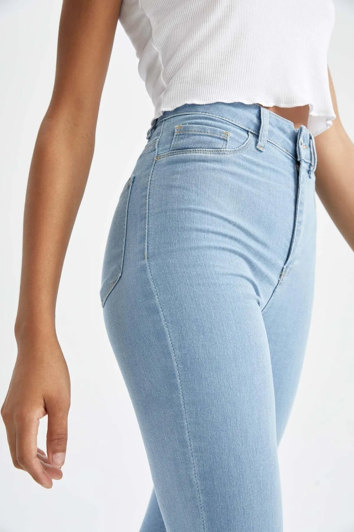 DeFacto  Super Skinny Jegging Fit Jeanshose mit hoher Taille