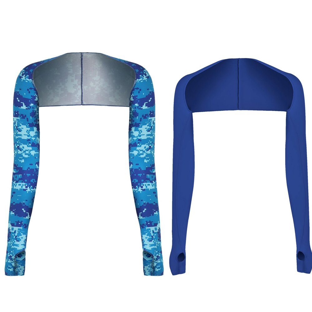 Sonnenschutz 2 Stück UV-Schutz Bolero Damen Sonnenschutz Schal Armstulpen, GelldG
