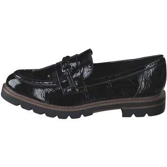 Marco Tozzi Slipper in schwarz