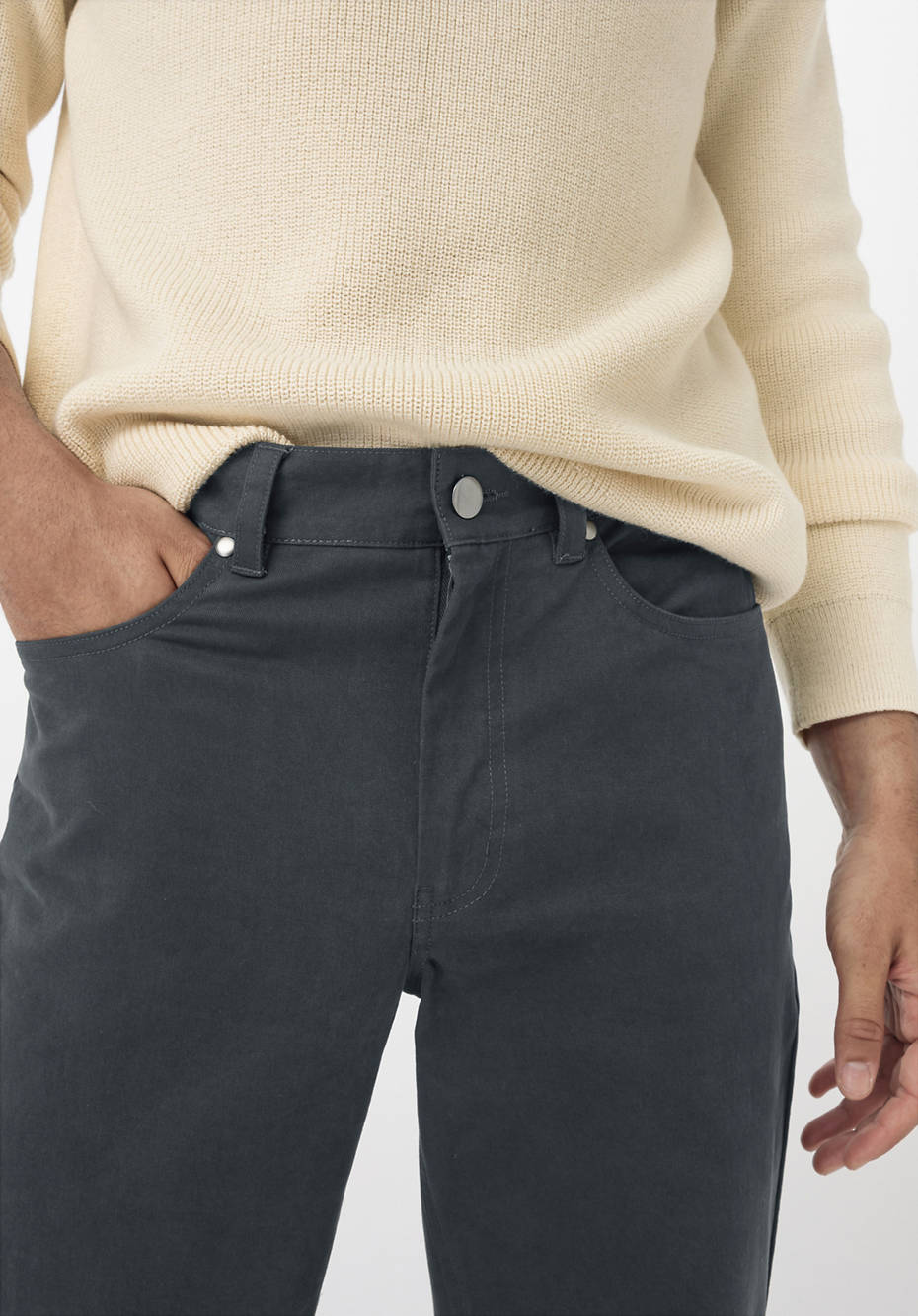 Hose Jan Regular aus Bio-Baumwolle mit Hanf