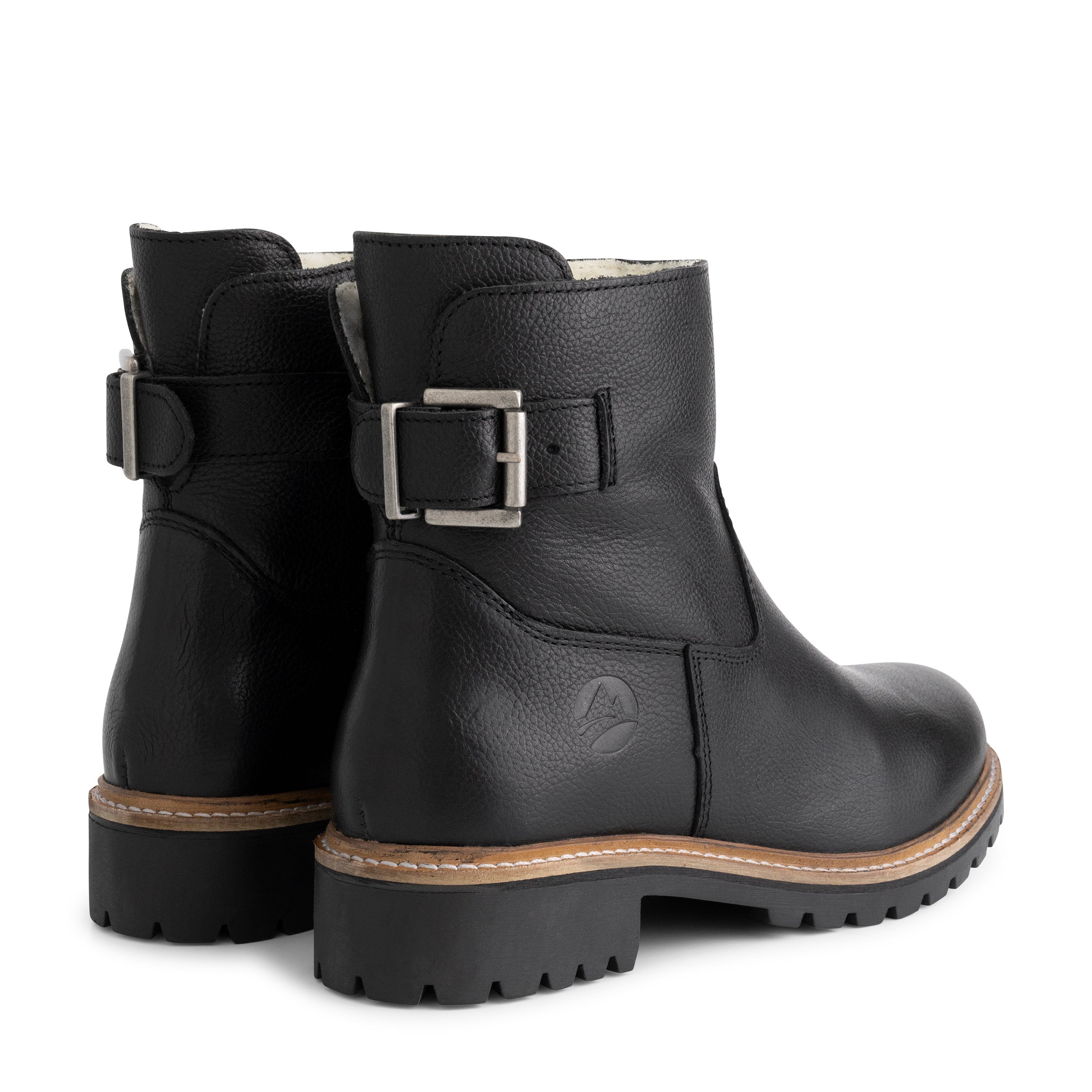 Travelin' Kammerfoss Lady Stiefelette (Schnalle) mit Wolle gefüttert
