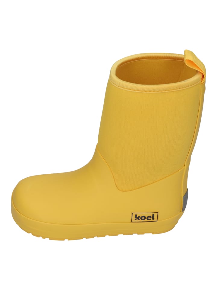 KOEL Gummistiefel Neopren Wellie in gelb günstig kaufen