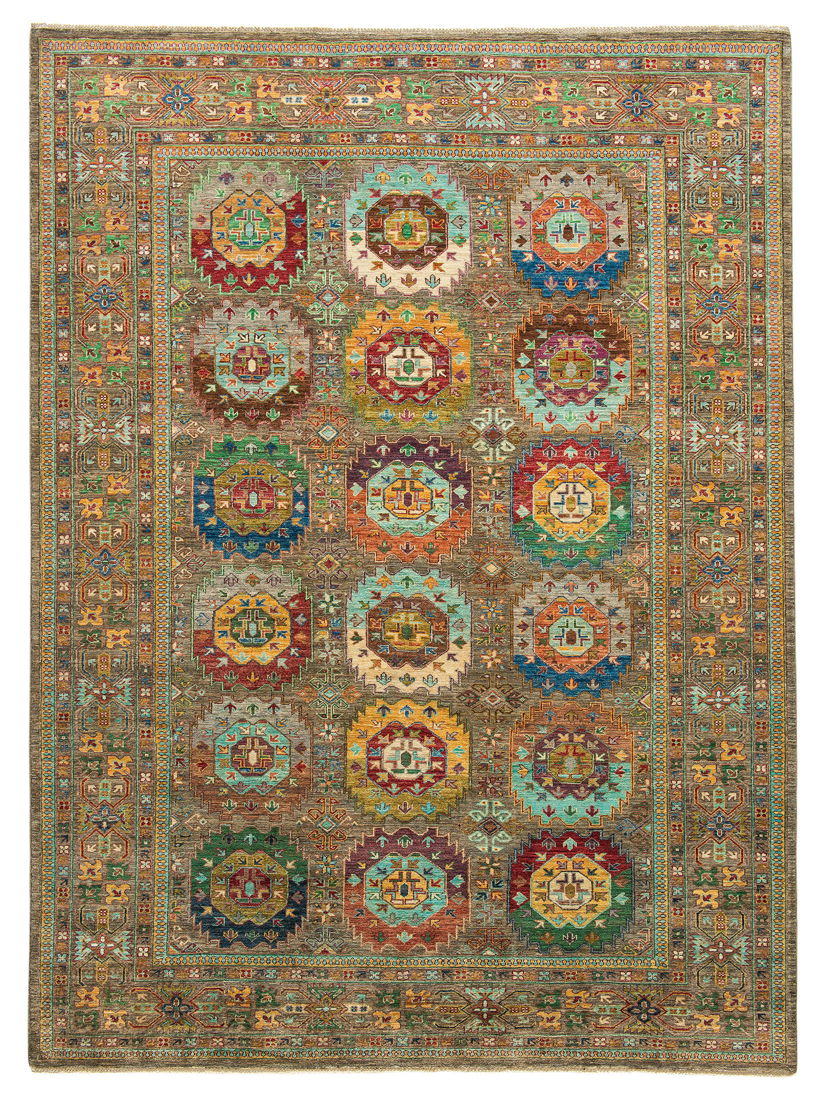 Buchara Ghazni ca. 211 x 286 cm, Unikat / Einzelstück