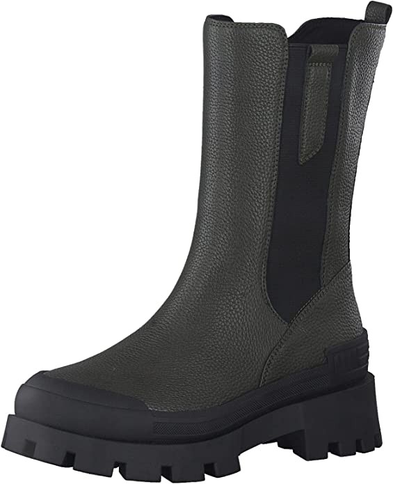 MARCO TOZZI Stiefeletten grün
